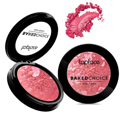 Рум'яна запечена Topface Baked Choice Rich Touch Blush PT703 №07 (Pink Petal) PT703-07 фото