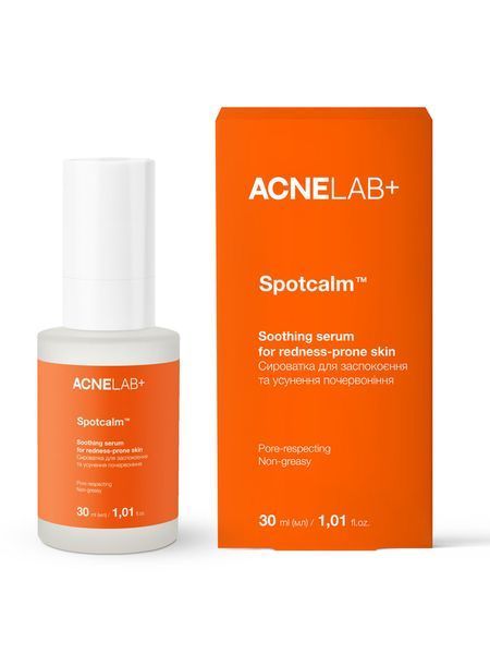 Сыворотка для успокоения и уменьшения покраснения ACNELAB+ Spotcalm Soothing Serum 30 мл 52763995275632 фото от MYRIAM