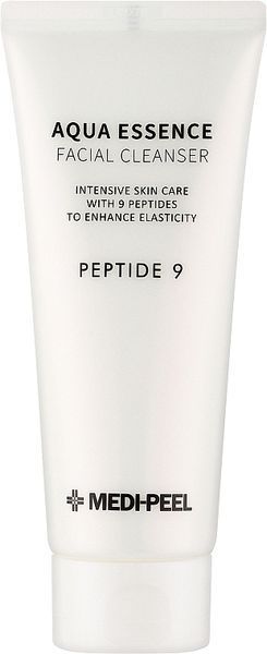 Пінка очищаюча з комплексом пептидів Medi-Peel Peptide 9 Aqua Essence Facial Cleanser 150 мл 8809409341392 фото від MYRIAM