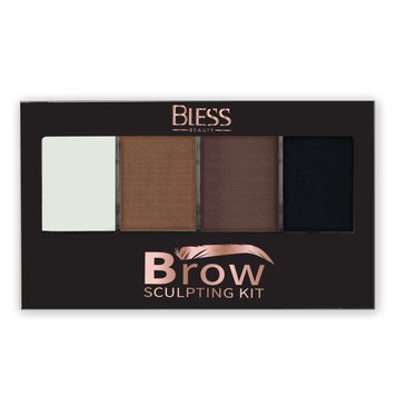 Тіні для брів Bless Beauty Brow Sculpting Kit - №3 BLBSK-03 фото від MYRIAM