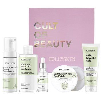 Набор HOLLYSKIN Glycolic AHA Acid Care Maxi Set 4820200410425 фото от MYRIAM