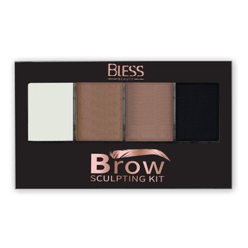 Тіні для брів Bless Beauty Brow Sculpting Kit - №4 BLBSK-04 фото від MYRIAM