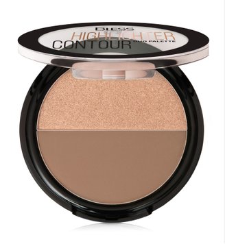 Палетка Bless Beauty DUO PALETTE HIGHLIGHTER CONTOUR - №2 BDPHC-02 фото от MYRIAM