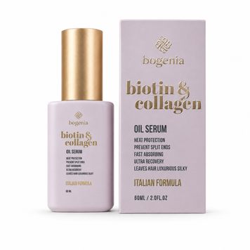 Сироватка-олія для волосся Bogenia BG451 Biotin & Collagen 60 мл BG451-04 фото від MYRIAM