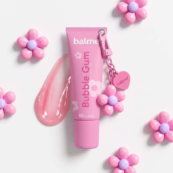 Блиск для губ Bubble Gum Balme 10 мл 4823109414877 фото від MYRIAM