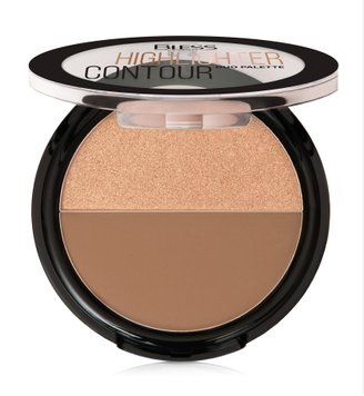 Палетка Bless Beauty DUO PALETTE HIGHLIGHTER CONTOUR - №3 BDPHC-03 фото від MYRIAM