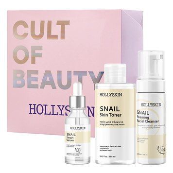 Набір HOLLYSKIN Snail Smart Basic Care 4820200410494 фото від MYRIAM