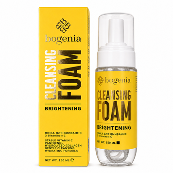 Пінка для вмивання Vitamin C Cleansing Foam Bogenia BG468 BG468-01 фото від MYRIAM