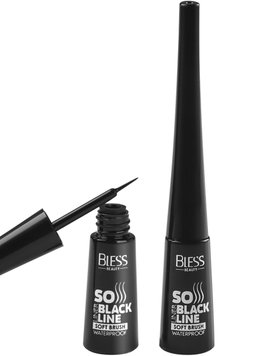 Подводка для глаз Bless Beauty So Black Eyeliner с мягкой кисточкой BPL-S фото от MYRIAM