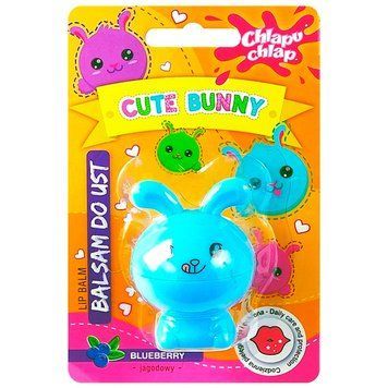 Бальзам для губ дитячий Chlapu Chlap CUTE BUNNY - Blueberry 5901571012346 фото від MYRIAM
