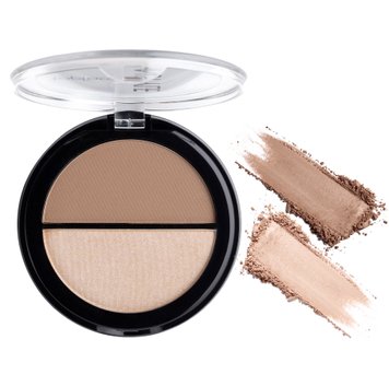 Бронзер-хайлайтер для обличчя TopFace Instyle Contour & Highlighter PT262 - №1 PT262-01 фото від MYRIAM