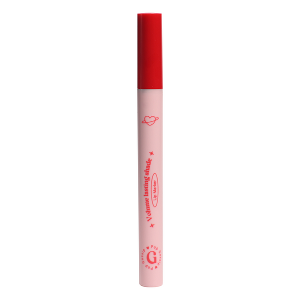 Стойкий тинт-маркер для губ Pop Gossip Lasting Shade Lip Contour Marker - №04 (Maybe Red) LM109-04 фото от MYRIAM