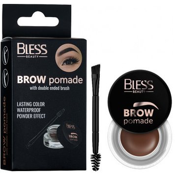 Помадка-гель для бровей Bless Beauty Brow Pomade - №1 (Chocolate) BLPB-01 фото от MYRIAM