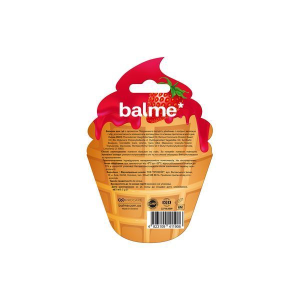 Бальзам для губ Balme - Strawberry Yogurt 4823109411906 фото от MYRIAM