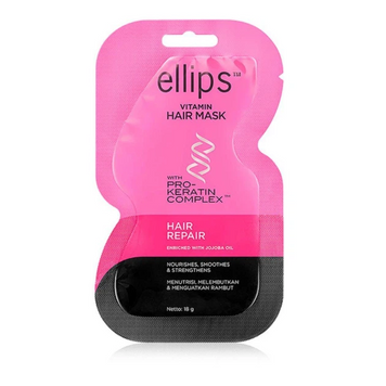 Маска для волосся Ellips Hair Mask Відновлення для волосся з PRO-Кератиновим комплексом 18 г 033 фото від MYRIAM
