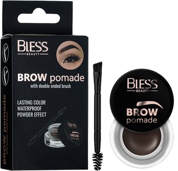 Помадка-гель для бровей Bless Beauty Brow Pomade - №3 (Dark Brown) BLPB-03 фото от MYRIAM