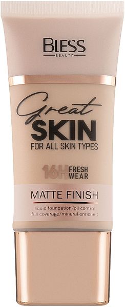 Матирующий тональный крем Bless Beauty Matte Finish Great Skin - №2 BBGSF-02 фото