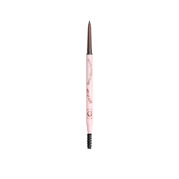 Автоматический ультратонкий карандаш для бровей Pop Gossip Set It Up Microbrow Pencil - №01 (Soft Brow) BP124-01 фото от MYRIAM