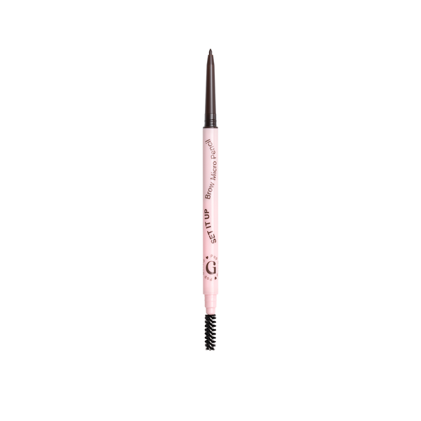 Автоматичний ультратонкий олівець для брів Pop Gossip Set It Up Microbrow Pencil - №02 (Rich Chestnut) BP124-02 фото від MYRIAM
