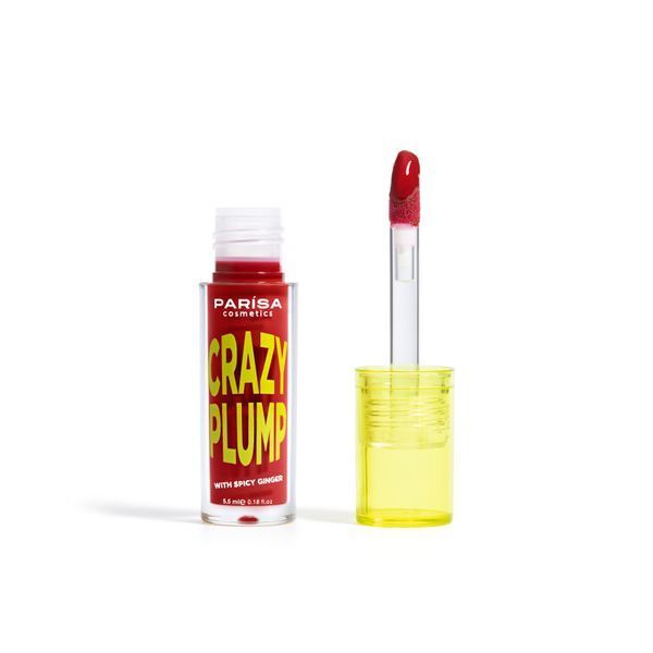 Блиск-плампер для губ PARISA Lipgloss Crazy Plump - №106 (Iconic red) PLCP-106 фото від MYRIAM