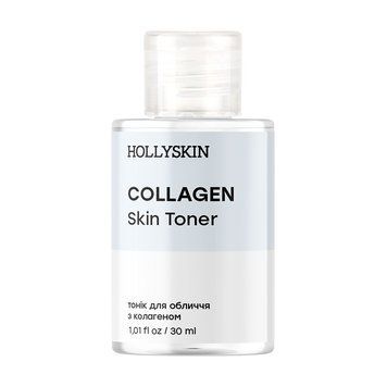 Тонік для обличчя HOLLYSKIN Collagen Skin Toner (travel size) 30 ml 4820200410081 фото від MYRIAM