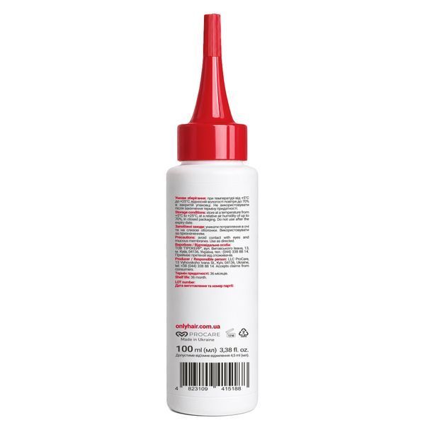 Кріо-пілінг для шкіри голови Cryo Acid Scalp Peeling Only Hair 100 мл 4823109415188 фото від MYRIAM