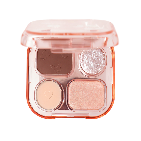 Палітра тіней для повік Pop Gossip Mini Boss Eyeshadow Palette - №1 (Pretty in Pink) EP112-01 фото від MYRIAM