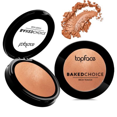 Рум'яна запечені Topface Baked Choice Rich Touch Blush PT703 №01 (Nude Sparkle) PT703-01 фото