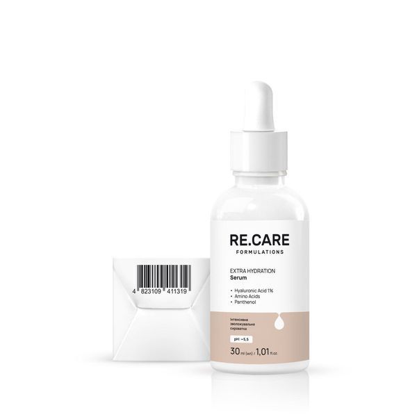 Интенсивная увлажняющая сыворотка RE.CARE Extra Hydration Serum 30 мл 4823109411319 фото от MYRIAM