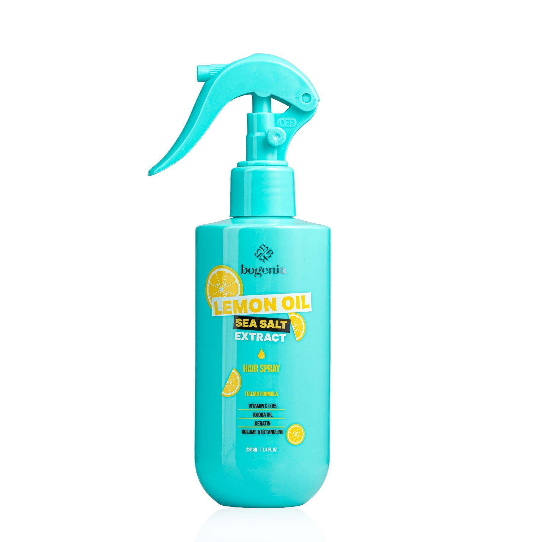 センペルビウム輸入 ドイツ Lemon Spray 現品のみ！ Термозахисний спрей для волосся Bogenia Lemon Oil & Sea Salt BG440