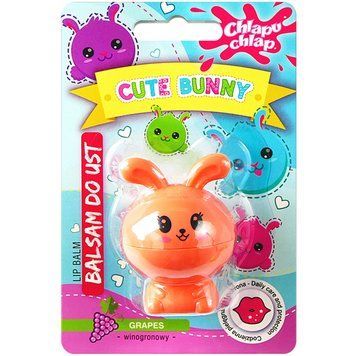 Бальзам для губ дитячий Chlapu Chlap CUTE BUNNY - Grapes 5901571012315 фото від MYRIAM