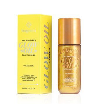 Олія-шиммер для тіла Glow Oil Body Shimmer Bogenia BG462 - №002 (Solar Glow) BG462-02 фото від MYRIAM