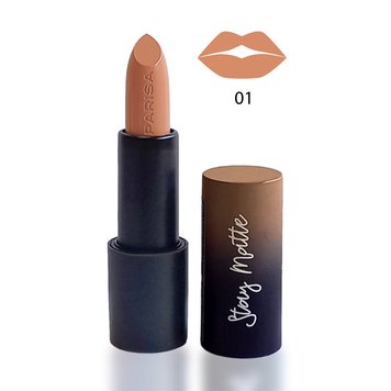 Помада для губ матова Parisa Cosmetics Stay Matte - №1 L08-01 фото від MYRIAM