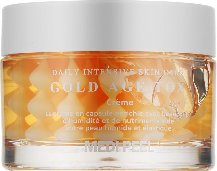 Крем денний антивіковий з живильними капсулами MEDIPEEL гold Age Tox Cream 000004665 фото від MYRIAM