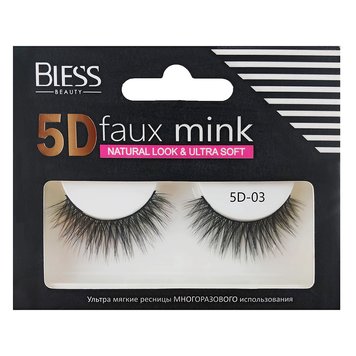 Накладні вії Bless Beauty 5D Faux Mink 5D-03 BLRS-03 фото від MYRIAM