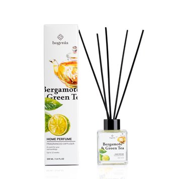 Аромадифузор парфюмированный Bogenia Home Perfume BG360 - №5 (Bergamote & Green Tea) BG360-05 фото от MYRIAM