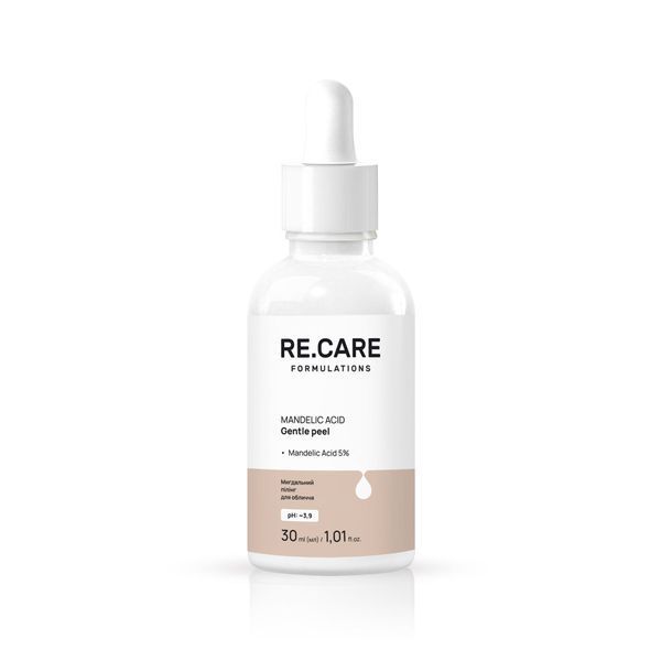 Миндальный пилинг для лица RE.CARE Mandelic Acid Gentle Peel 30 мл