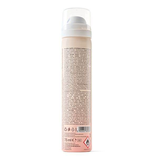 Ультралёгкий спрей для фиксации макияжа Paese Ultra-Light Make-up Setting Face Mist 75 мл 5902627630866 фото от MYRIAM