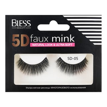 Накладні вії Bless Beauty 5D Faux Mink 5D-05 BLRS-05 фото від MYRIAM