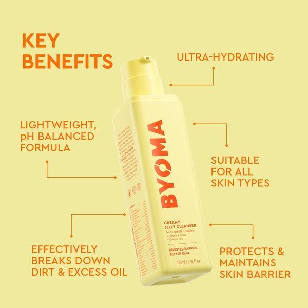 Гель для обличчя Byoma Creamy Jelly Cleanser 175 мл 5060489792365 фото від MYRIAM
