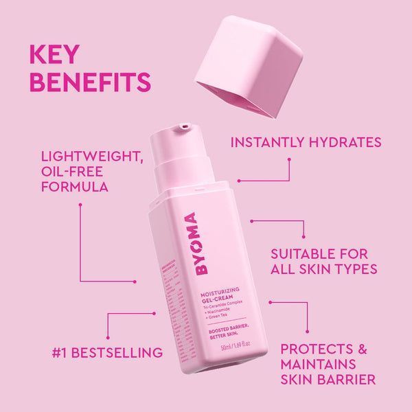 Крем для обличчя Byoma Moisturising Gel Cream 5060489792341 фото від MYRIAM