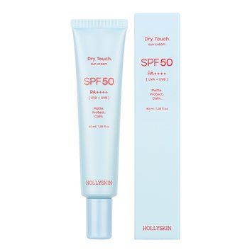 Матуючий сонцезахисний крем для обличчя HOLLYSKIN Dry Touch SPF 50 4823109705920 фото від MYRIAM