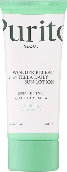 Лосьйон сонцезахисний на кожен день Purito Seoul Wonder Releaf Centella Daily Sun Lotion 60 мл 8809563103072 фото від MYRIAM