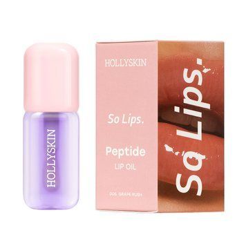Увлажняющее масло для губ HOLLYSKIN So Lips Peptide Lip Oil - № 005 (Grape Rush) 4823109703926 фото от MYRIAM