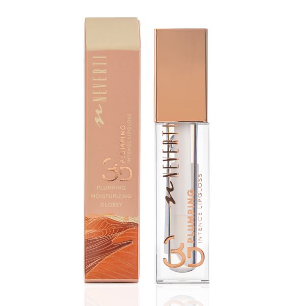 Блиск для губ 3D Neverti Plumping Intense Lipgloss NP800 -№005 (Chocoholic) NP800-05 фото від MYRIAM