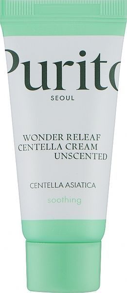 Миниатюра крема с центеллой без масел Purito Seoul Wonder Releaf Centella Unscented Cream 15 мл 8809563102617 фото от MYRIAM