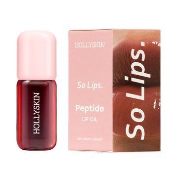 Увлажняющее масло для губ HOLLYSKIN So Lips Peptide Lip Oil - № 009 (Berry Sorbet) 4823109703964 фото от MYRIAM
