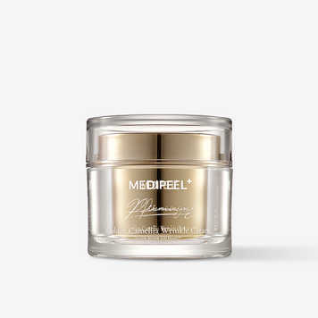 Крем антивіковий з екстрактом золота Medi-Peel Peptide 9 Golden Camellia Wrinkle Cream 50 мл 8809941822175 фото від MYRIAM
