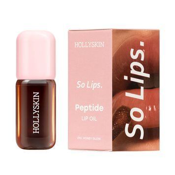 Увлажняющее масло для губ HOLLYSKIN So Lips Peptide Lip Oil - № 010 (Honey Glow) 4823109703971 фото от MYRIAM