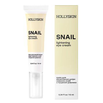 Крем для шкіри навколо очей HOLLYSKIN Snail з муцином равлика 4823109700642 фото від MYRIAM